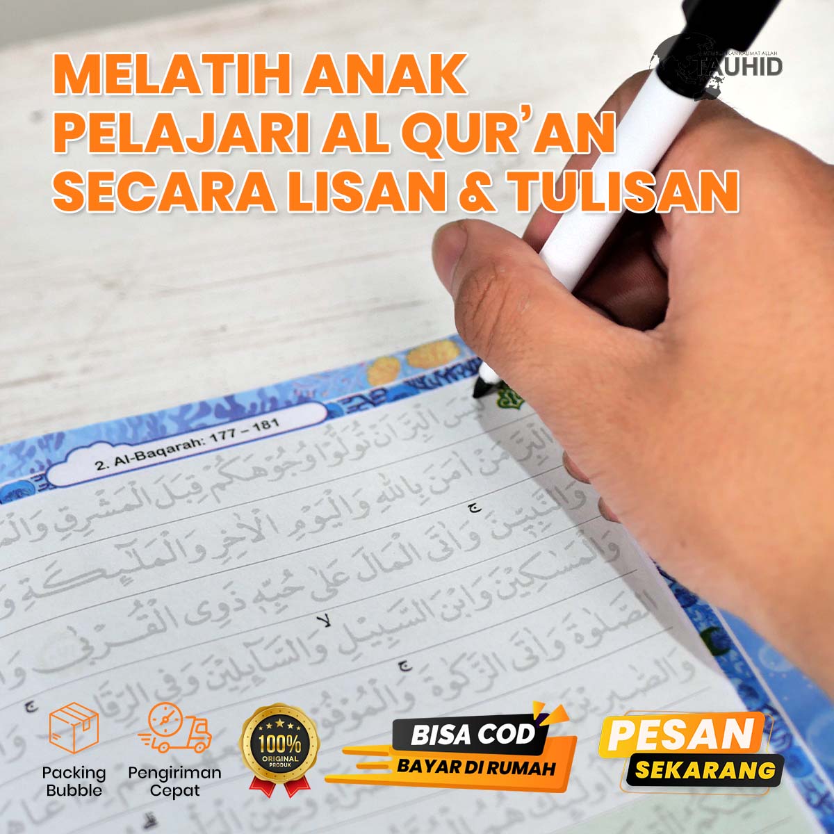 Alquran tulis for junior 30 juz isi dalam